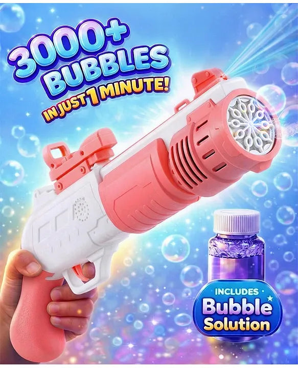 Automatic Bubble Shot Gun for Kids