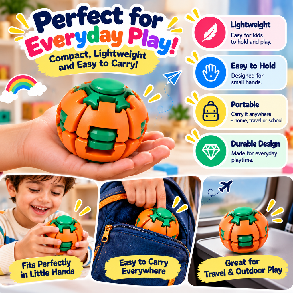 Rotating Fidget Spinner Ball Toy for Kids