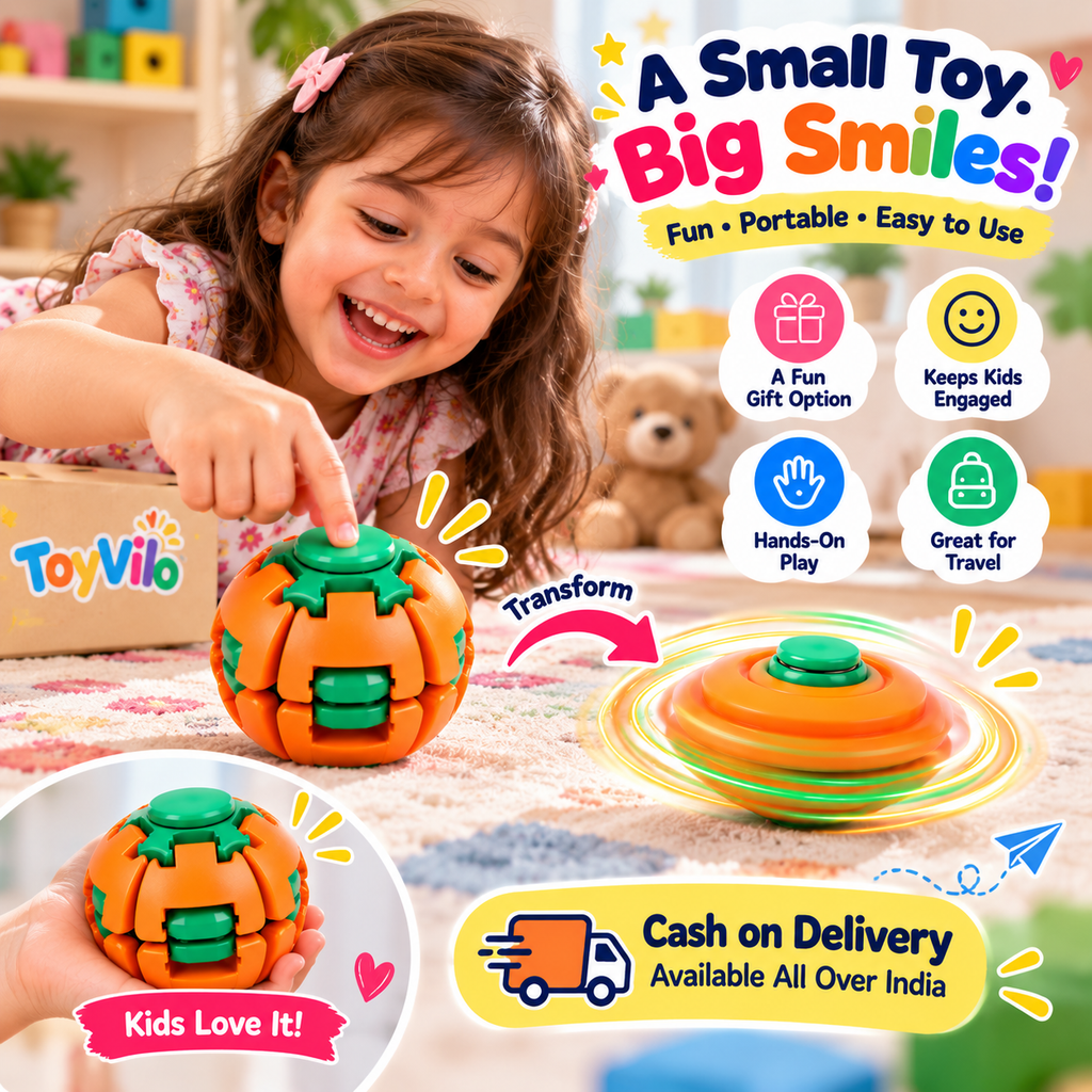 Rotating Fidget Spinner Ball Toy for Kids