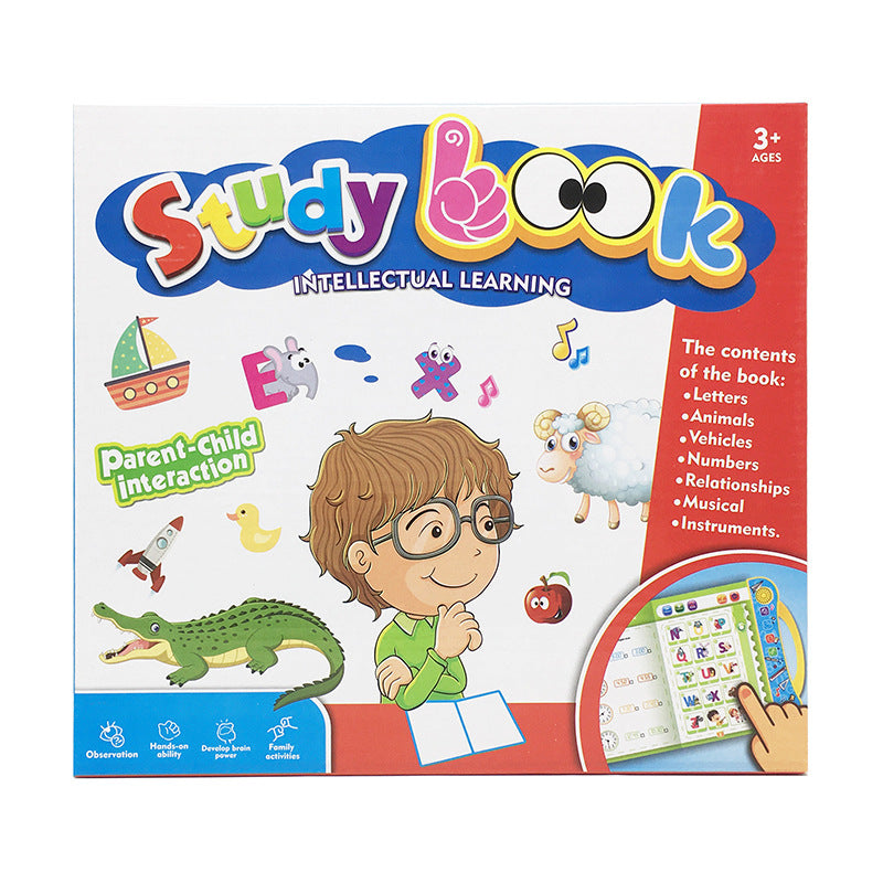 Educational Intelligence Interactive Learning Book for Kids